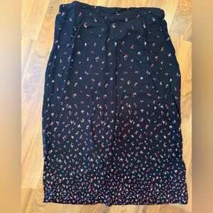 CJ banks women’s light weight floral skirt size 20W‎ cottagecore, whimsy